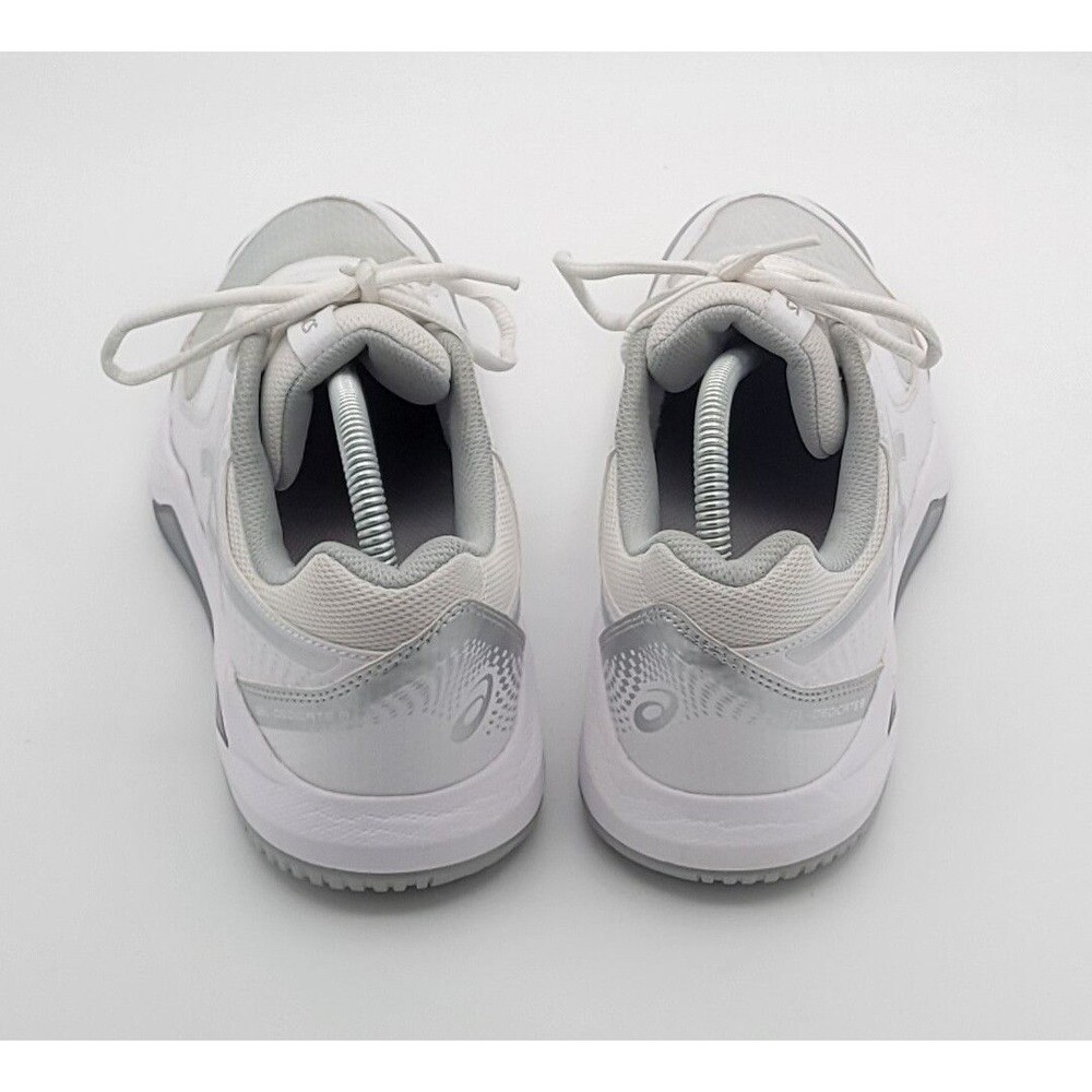 Asics Gel-Dedicate 8 Women's Size 9.5 White Grey Tennis Shoes - Picture 7 of 10